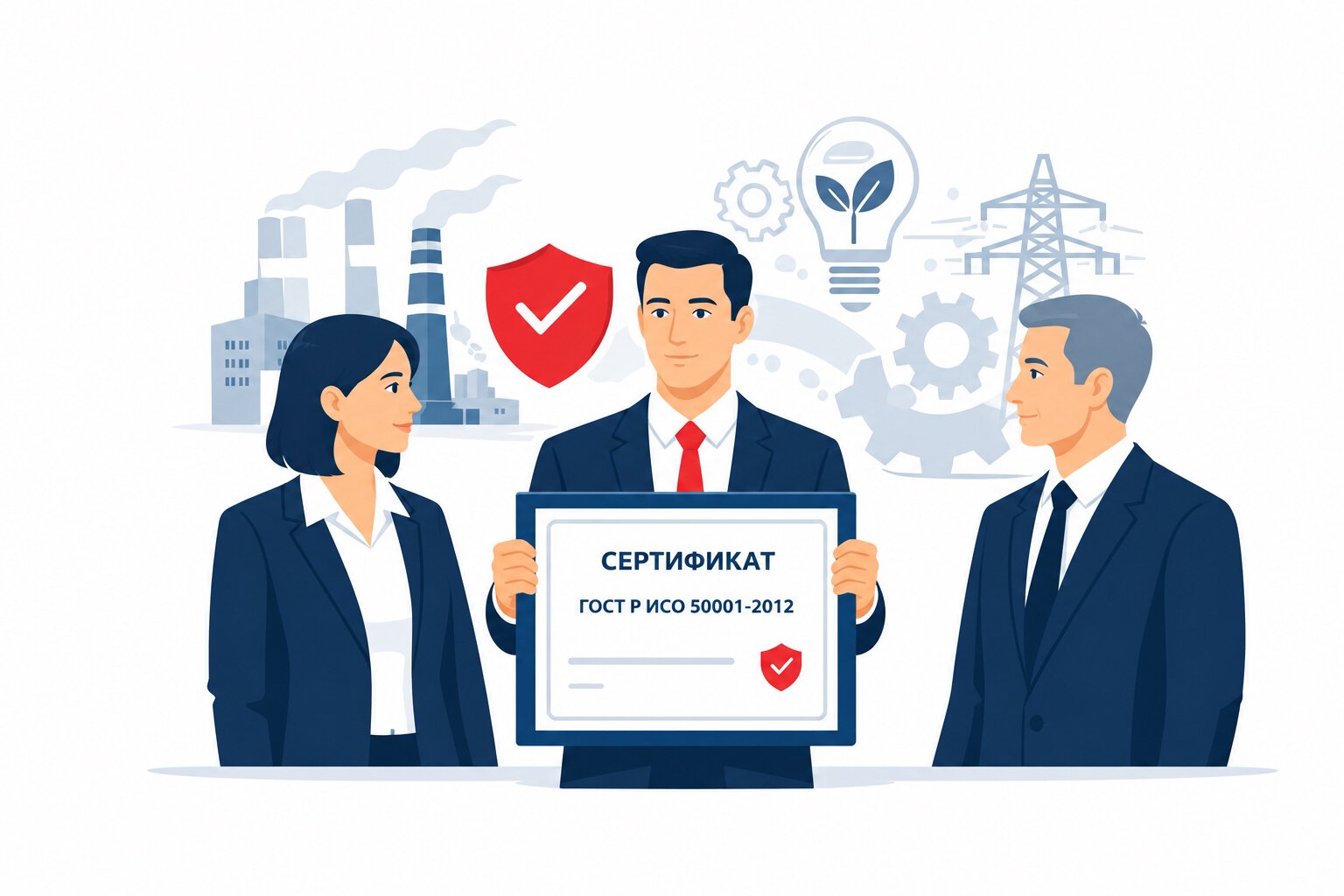 Оформление сертификата ГОСТ Р ИСО 50001-2012 в Орле и по всей Орловской области