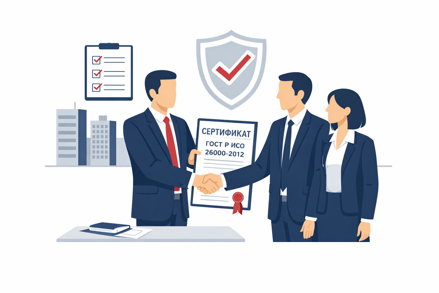 Порядок оформления сертификата ГОСТ Р ИСО 26000-2012 в Орле