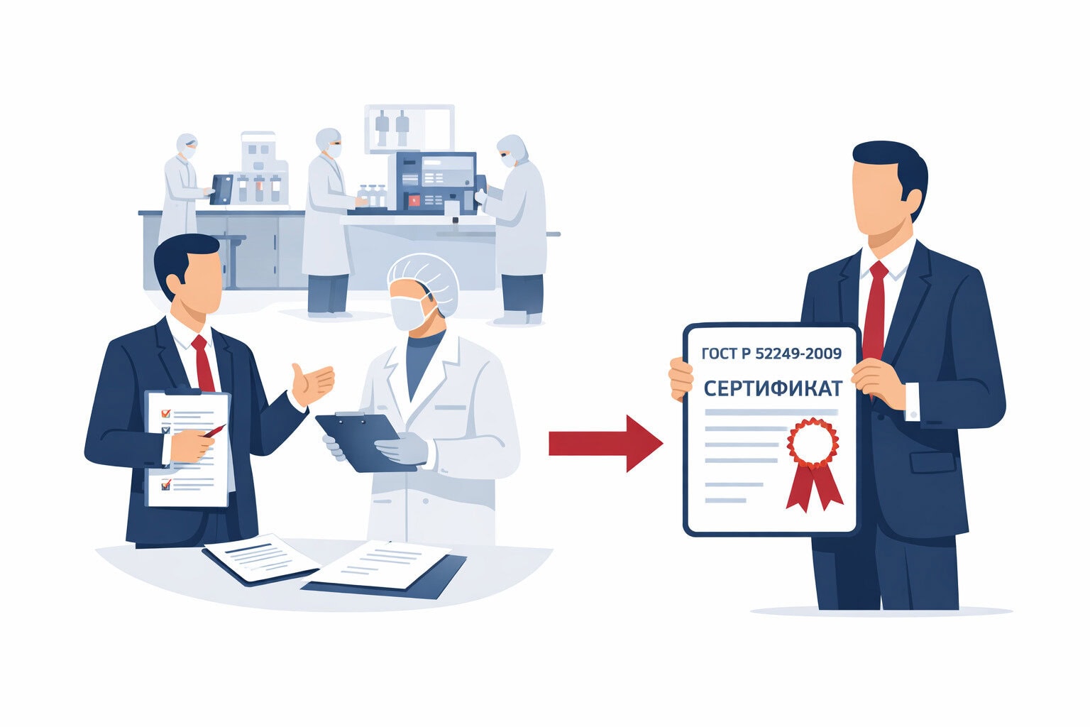 Процедура сертификации ГОСТ Р 52249-2009 в Орле