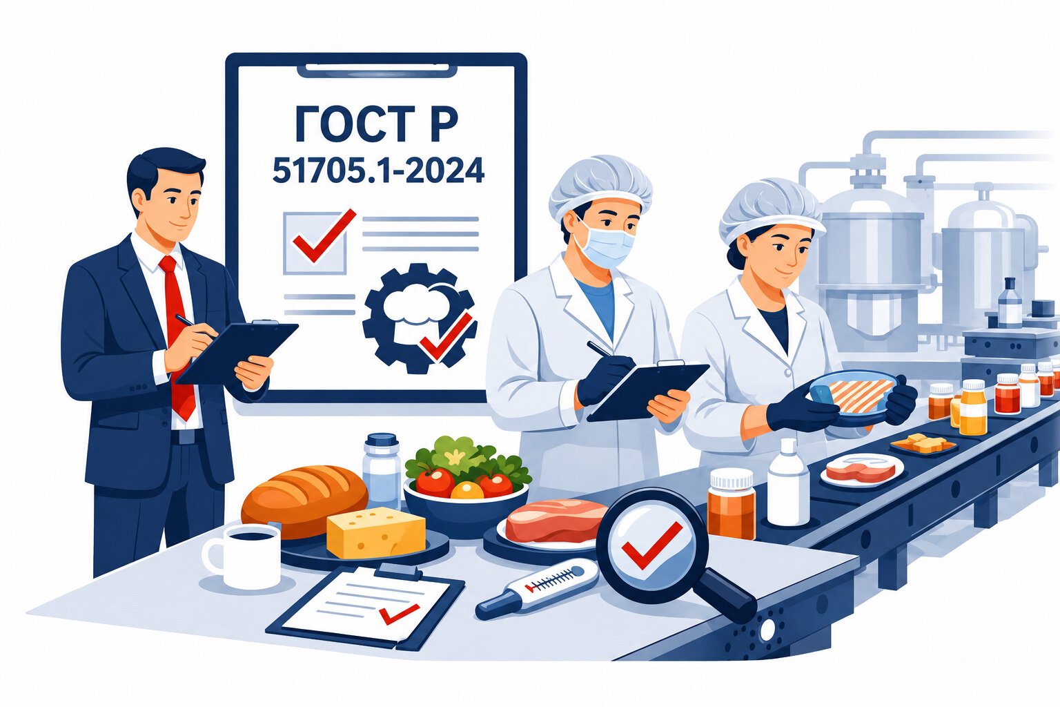 Оформление ГОСТ Р 51705.1 2024 ХАССП в Орле