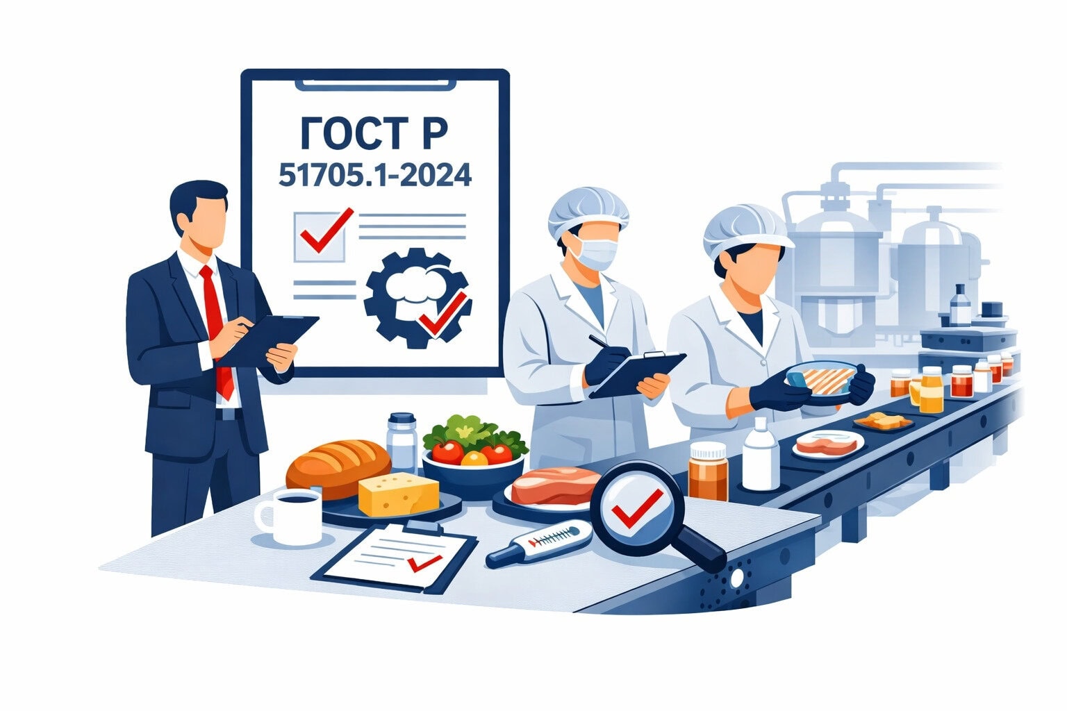 Оформление ГОСТ Р 51705.1 2024 ХАССП в Орле